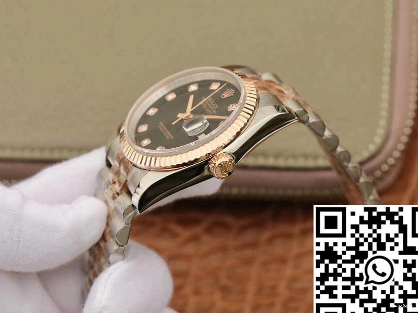 Diamond Dial Factory GM Black Datejust 116231 Rolex 0522